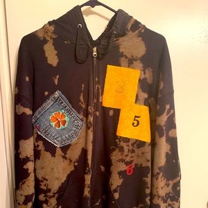 Reworked Zip Up Hoodie